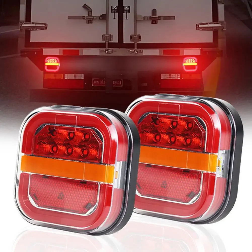 Set 2x Stopuri LED – 12/24V, Remorcă, Spate, IP67 - My Store