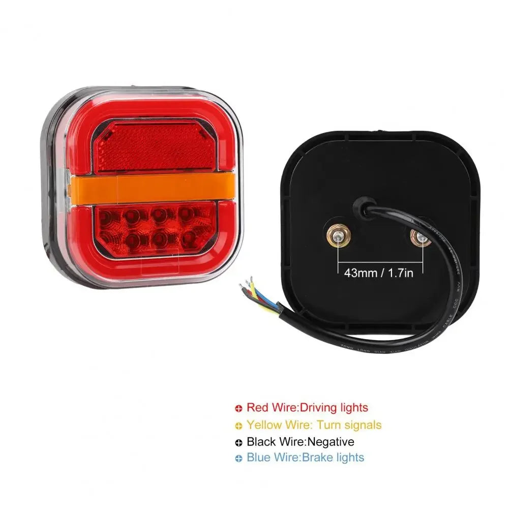 Set 2x Stopuri LED – 12/24V, Remorcă, Spate, IP67 - My Store