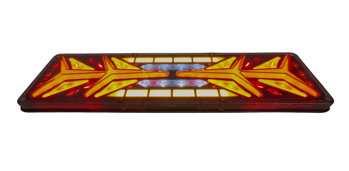 Set 2x Stopuri LED Dinamice – 12/24V, Camion/Remorcă, 46x13cm