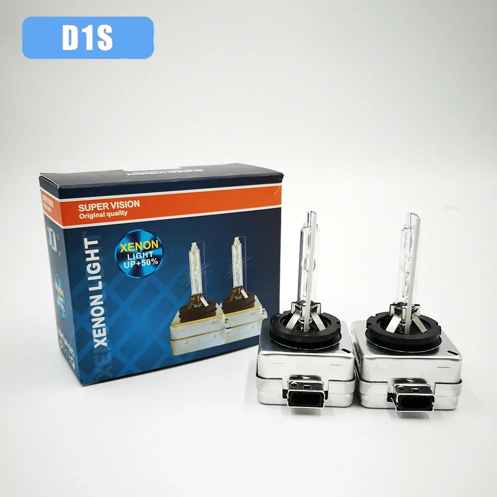 Set 2x Becuri HID Xenon D1S/D2S/D3S – 6000K Alb, 35W - My Store