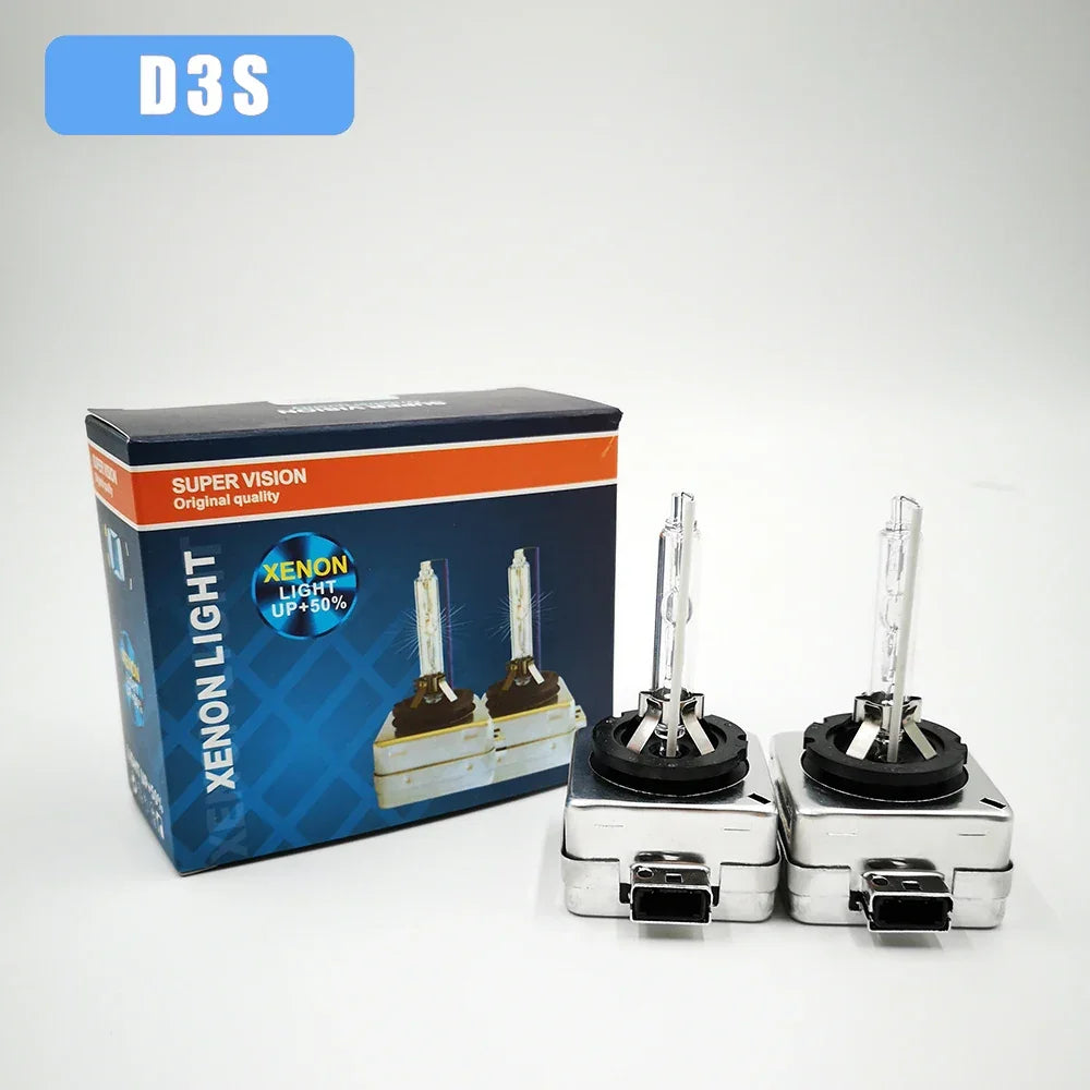 Set 2x Becuri HID Xenon D1S/D2S/D3S – 6000K Alb, 35W - My Store