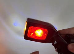 Set 2 Cornite LED de contur 12–24V, 3 culori (Alb/Roșu/Galben), 9 LED, versiune scurtă